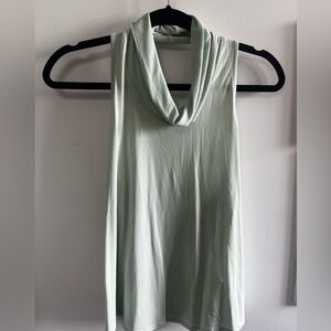 Fashion Nova Womens Halter Top  High Neck Mint Green  XS- NWT